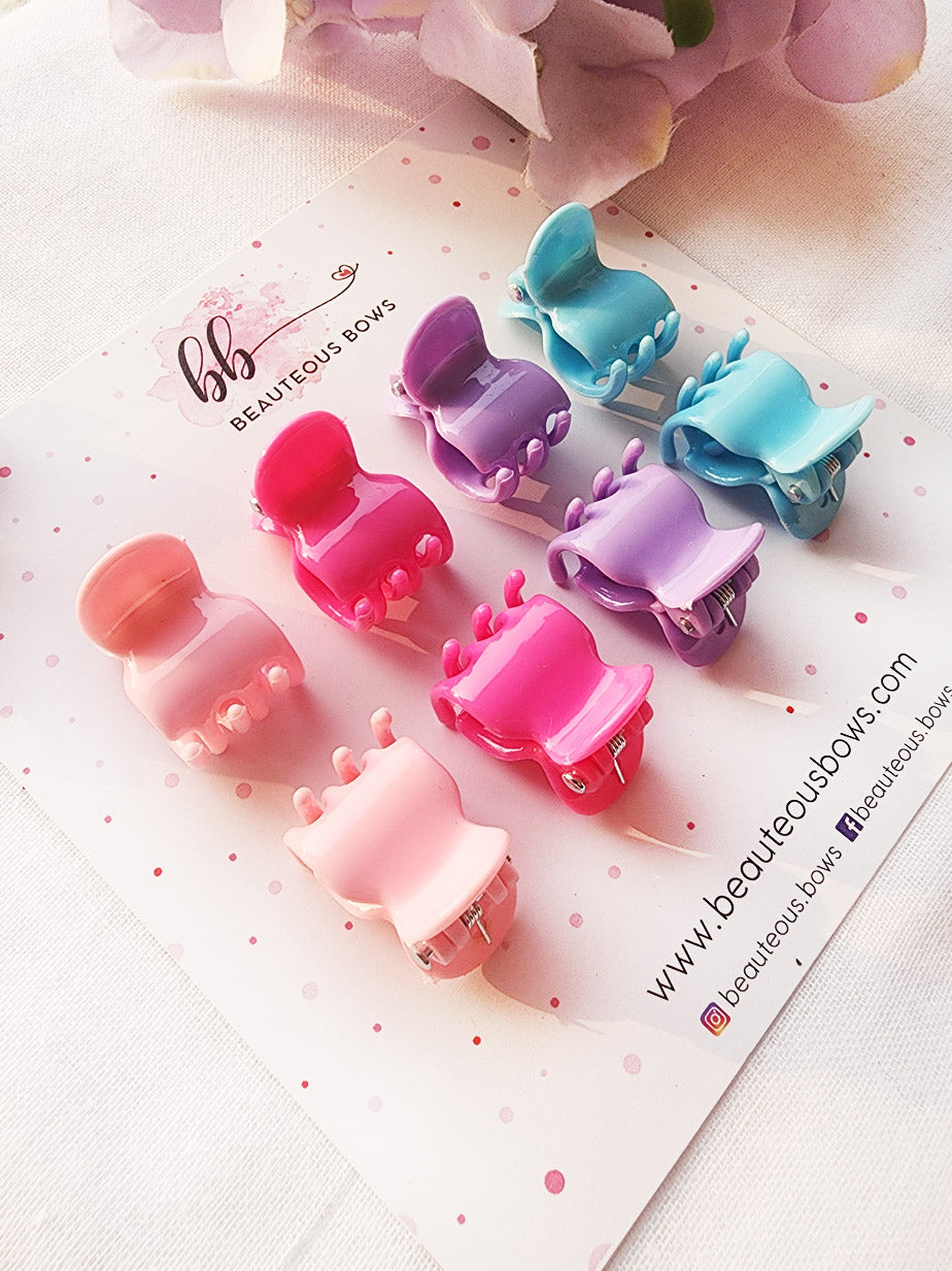 Barbie Solid Clippy Set of 8