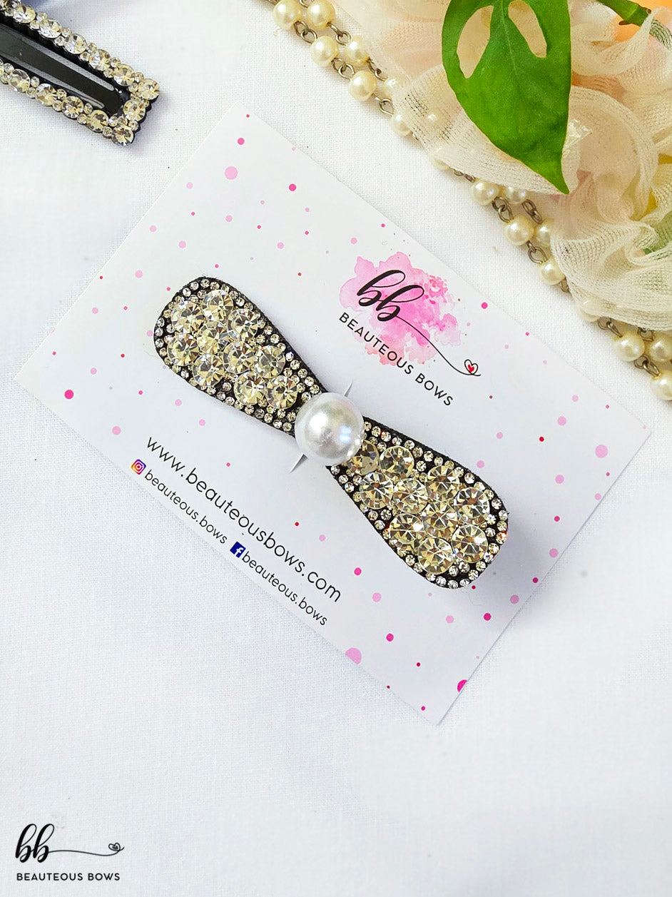 Bejewelled Crystal Bow