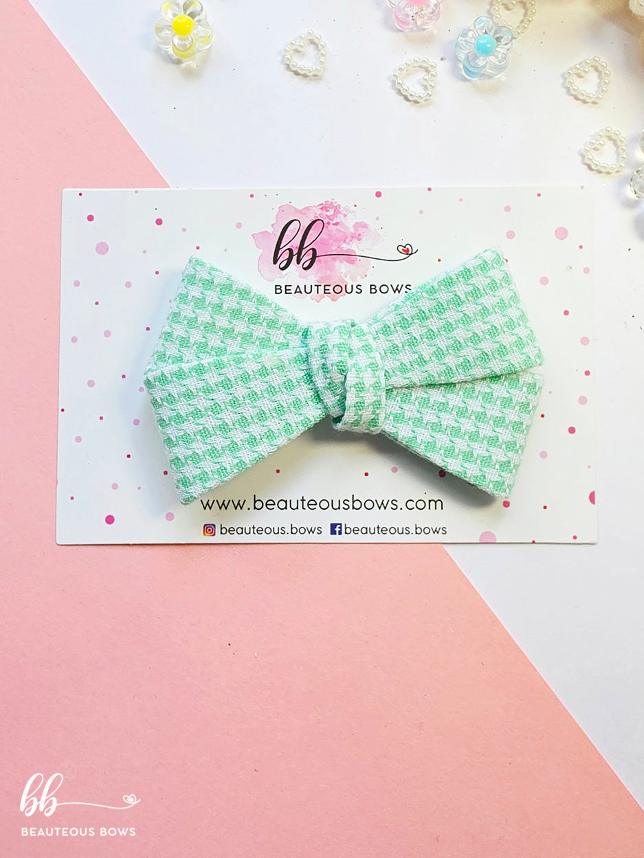 Checkered Double Bow