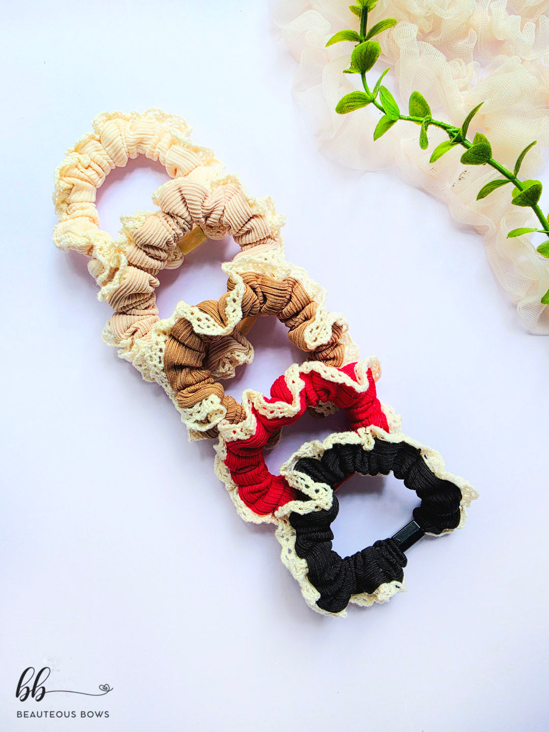 Crochet Scrunchie Set