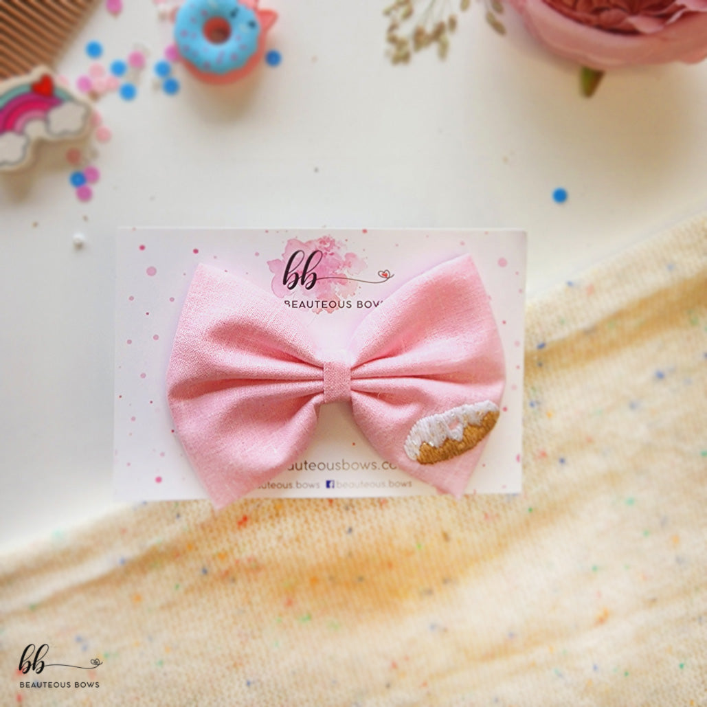 Sweet Donut Standard Hair Bow