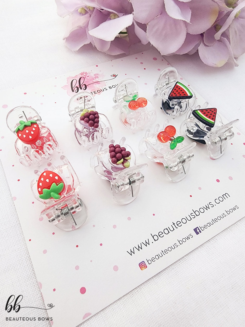 Fruity Pops Clippy Set of 8