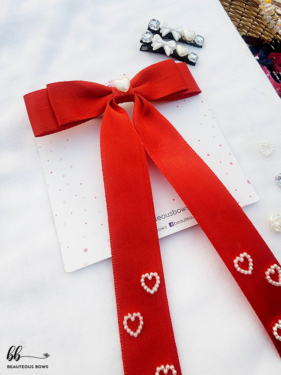 Grace Satin Tail Bow