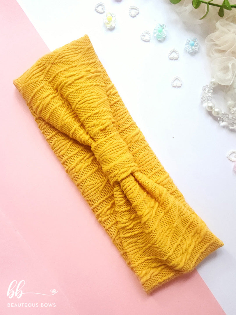 Cable Knit Bandeau