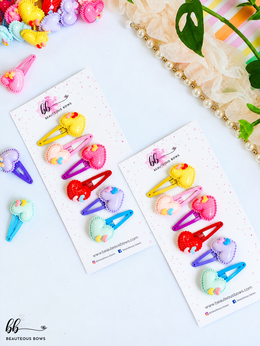 Hearts Tic Tac Set