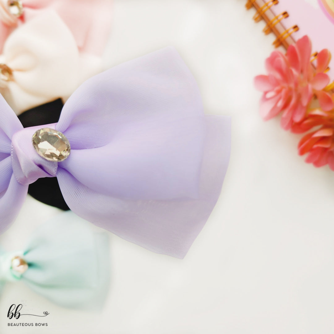 Sheer Diamond Bow