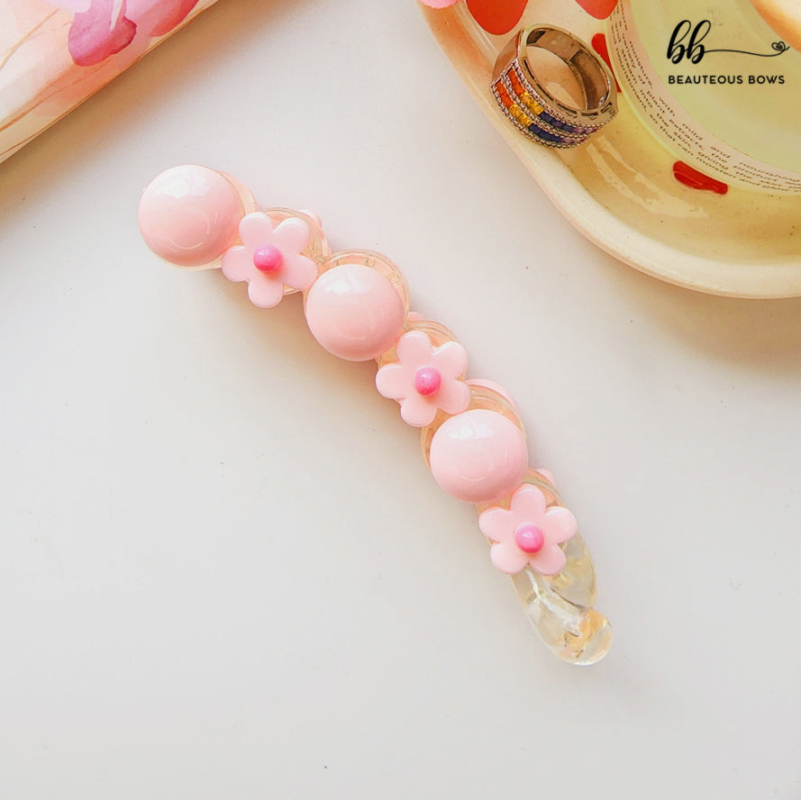 Flower Banana Clip