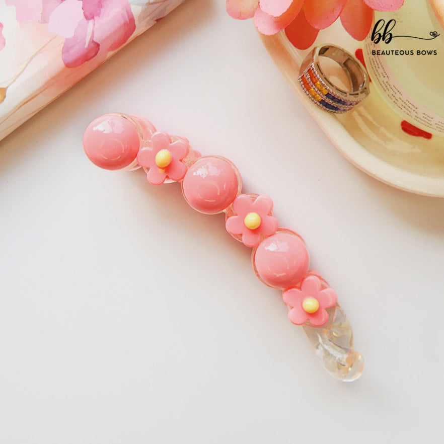 Flower Banana Clip