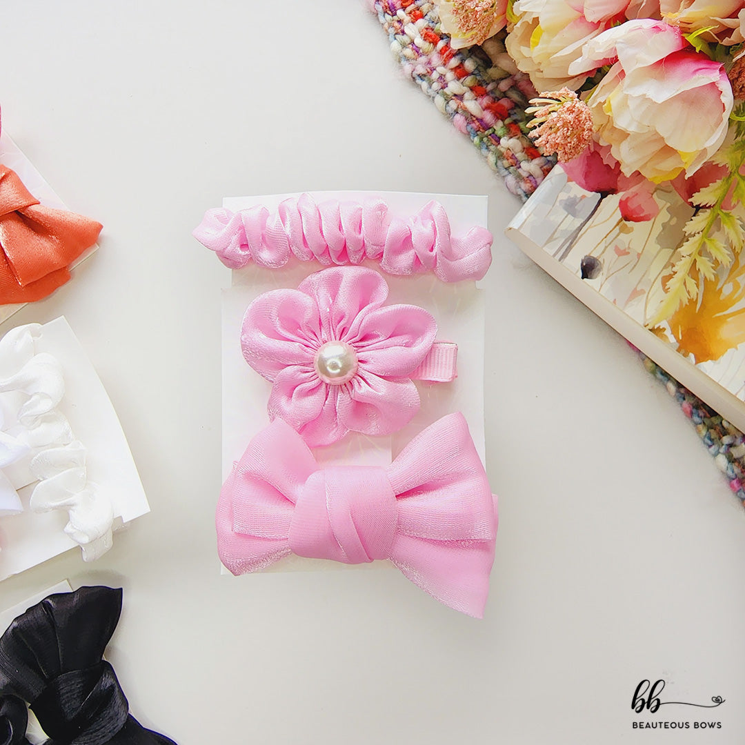 Flower Clip set of 3