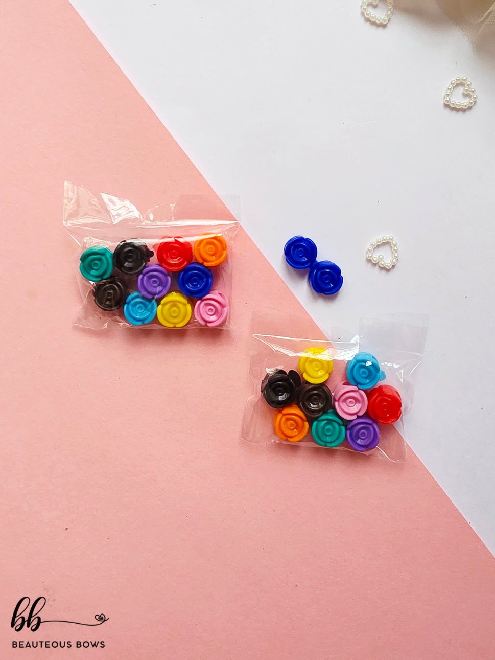 Rose Hair Beads