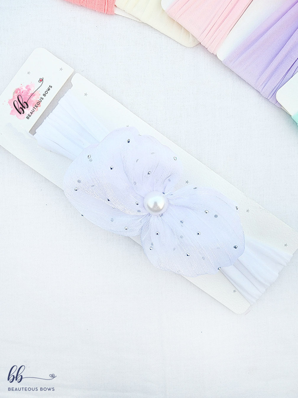 Ruffle Bow Headwrap