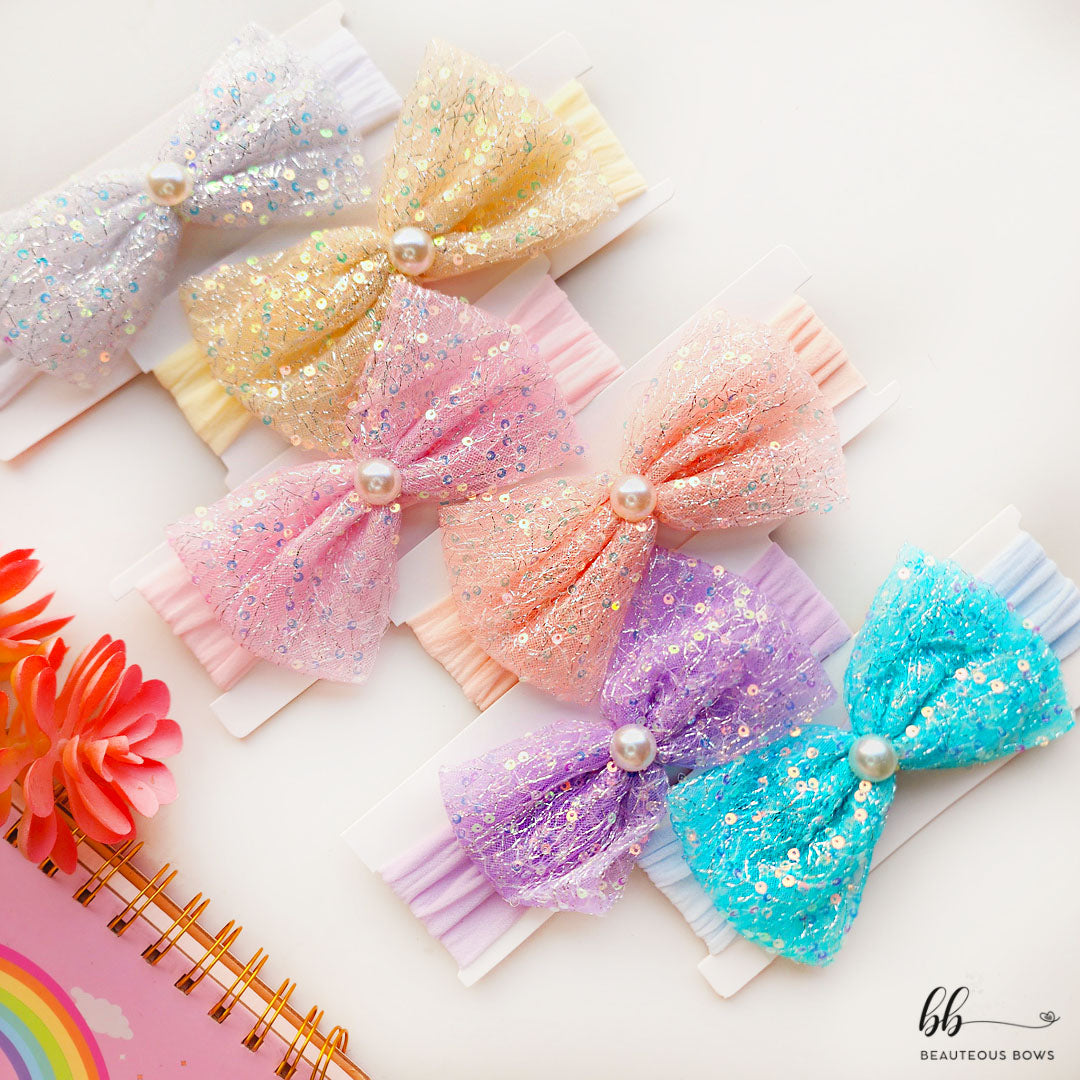 Shimmy Bow Headwrap
