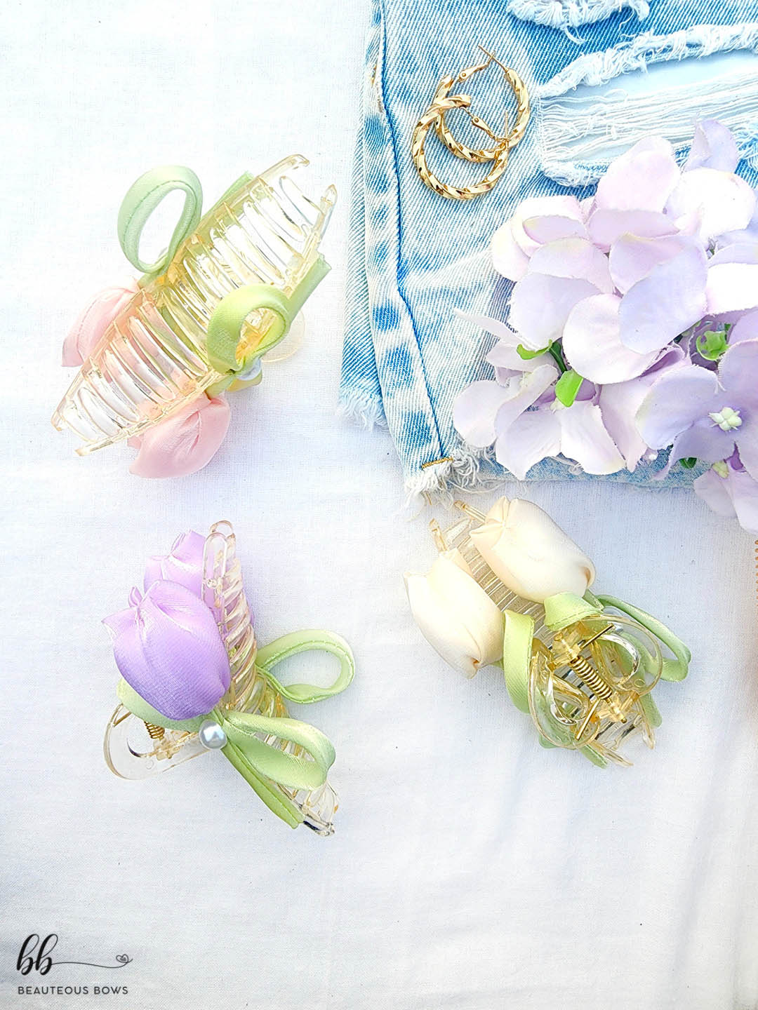 Tulip Korean Hair Claw