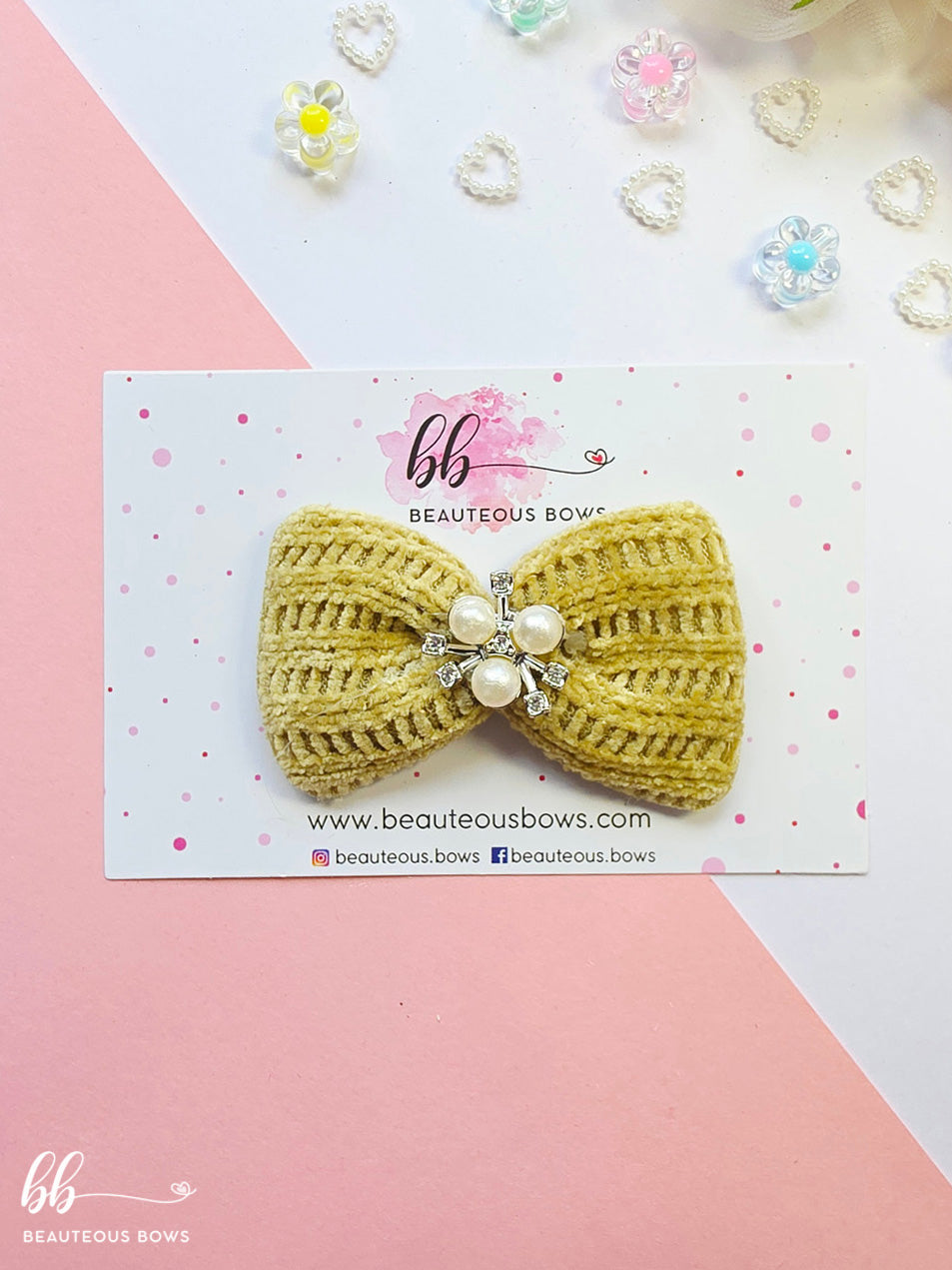 Soft Velvet Bow