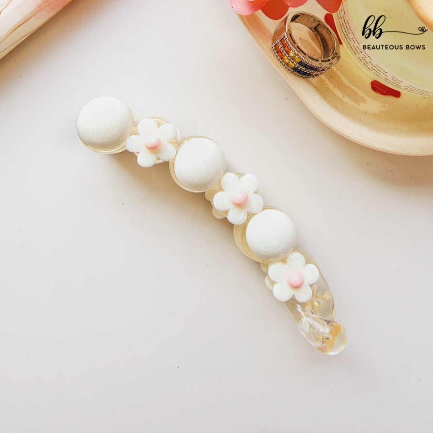 Flower Banana Clip