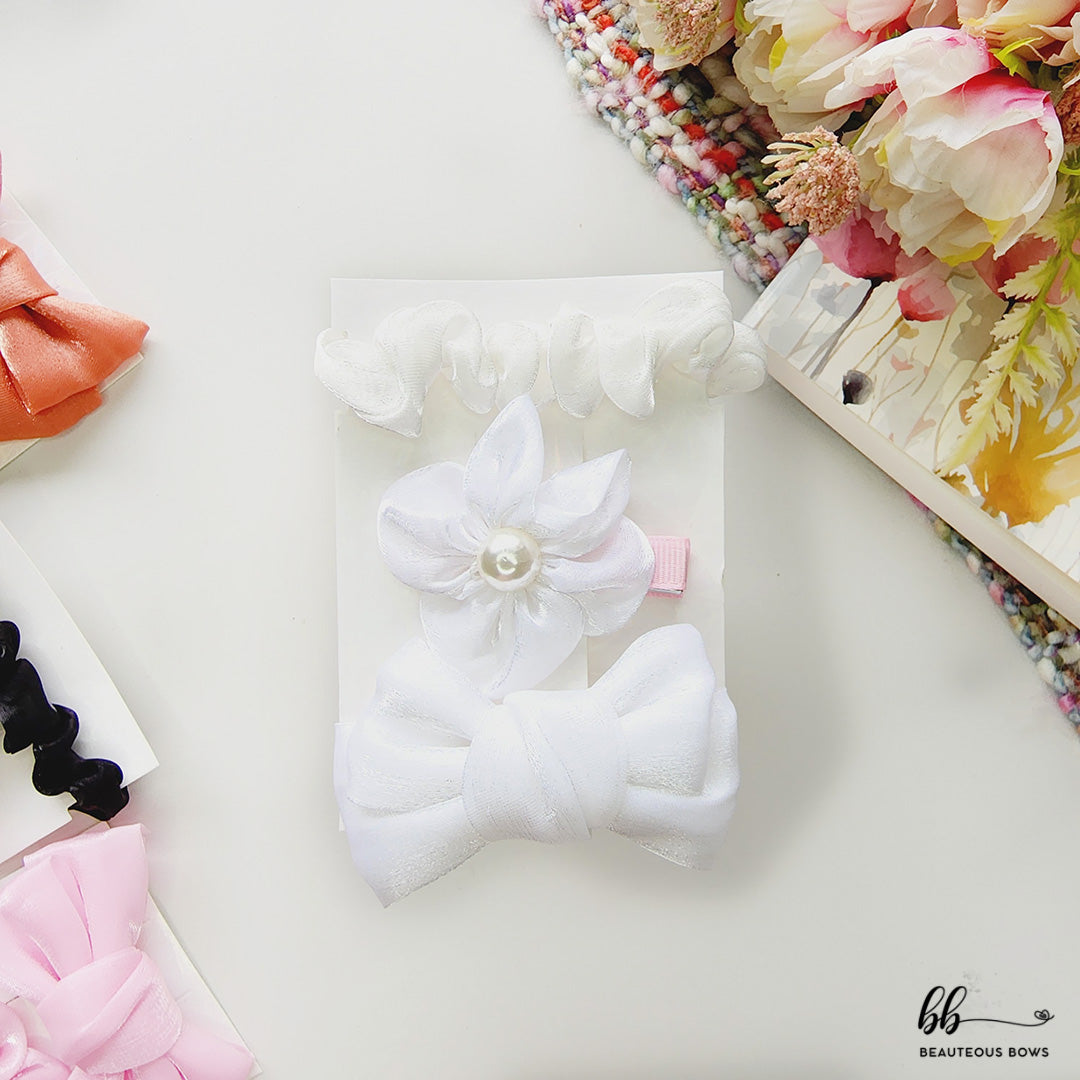 Flower Clip Festive Set