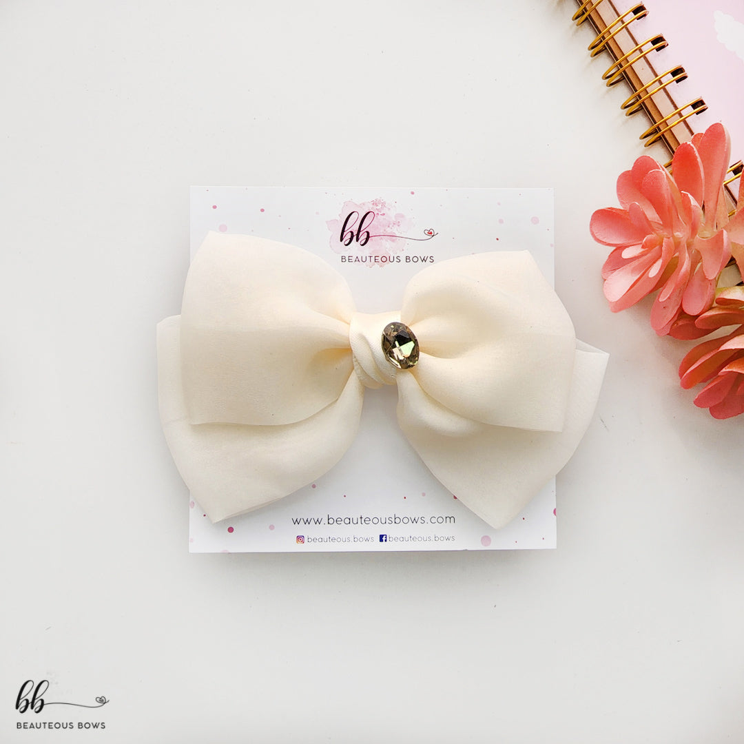 Sheer Diamond Bow