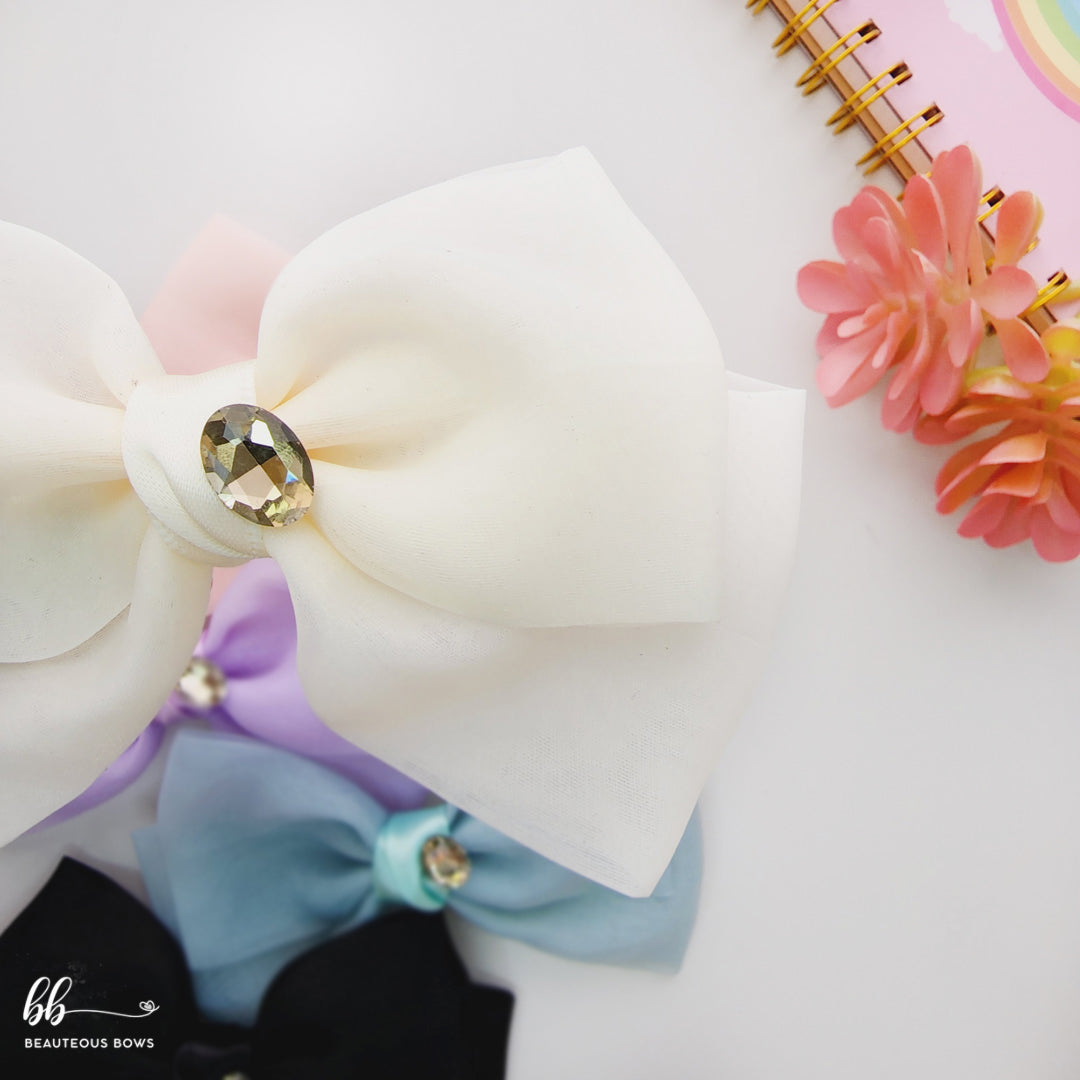 Sheer Diamond Bow