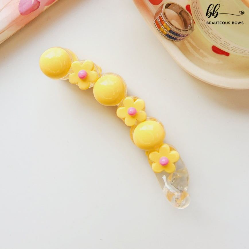 Flower Banana Clip