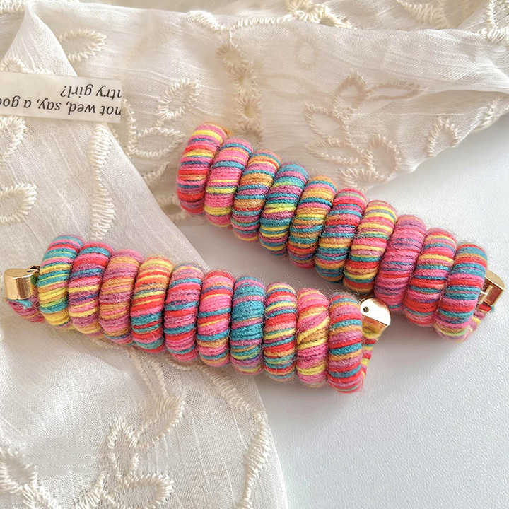 Boho Spiral Pony Holder