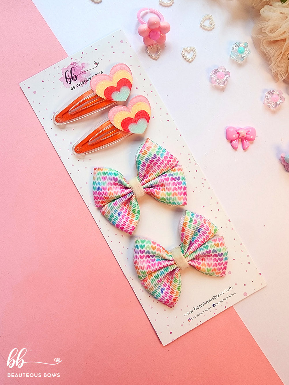 Girly Bow & Tic Tac Set