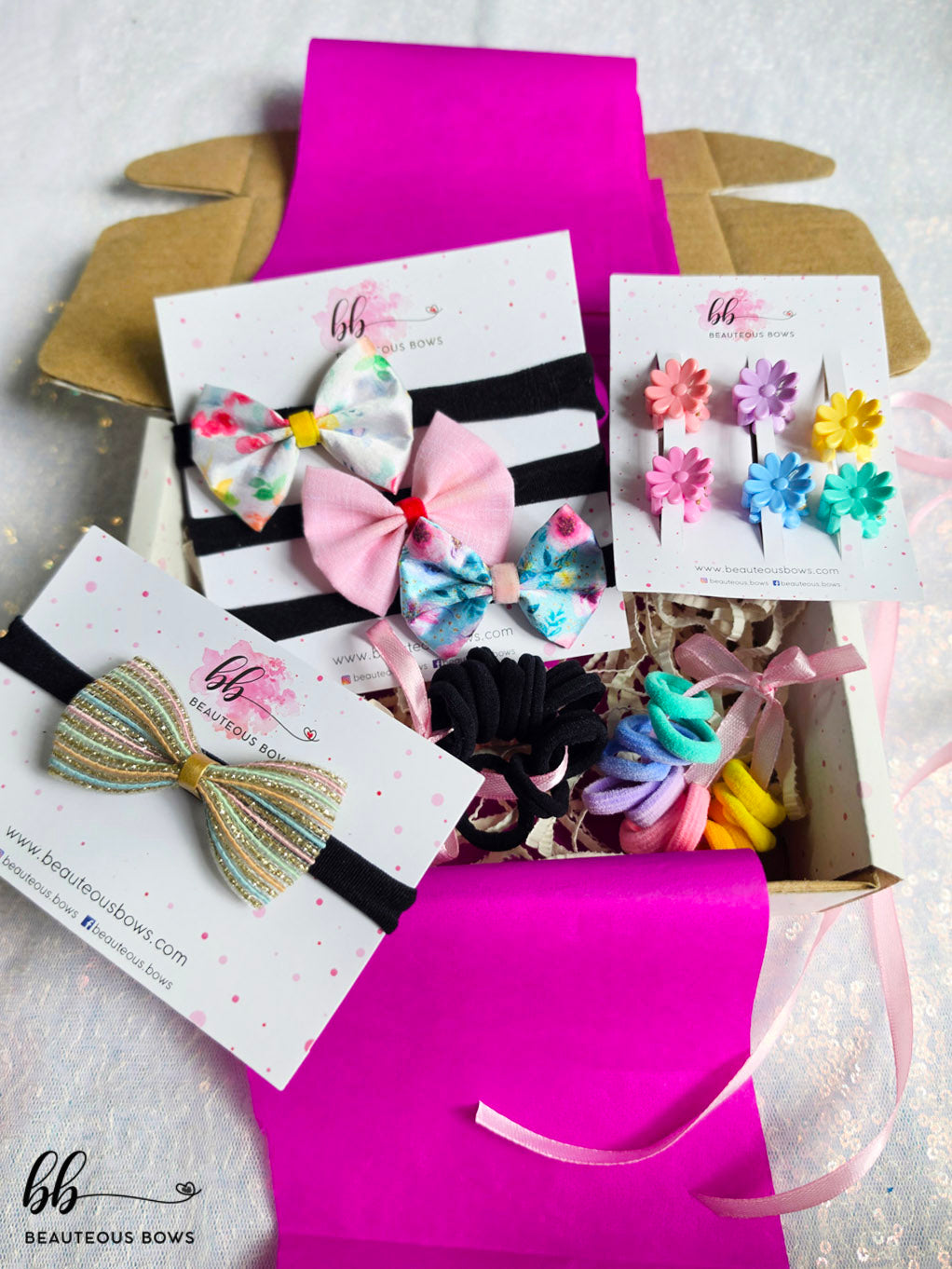 Baby Girl Headband Gift Box