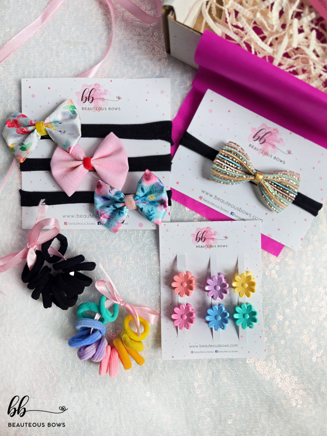Baby Girl Headband Gift Box