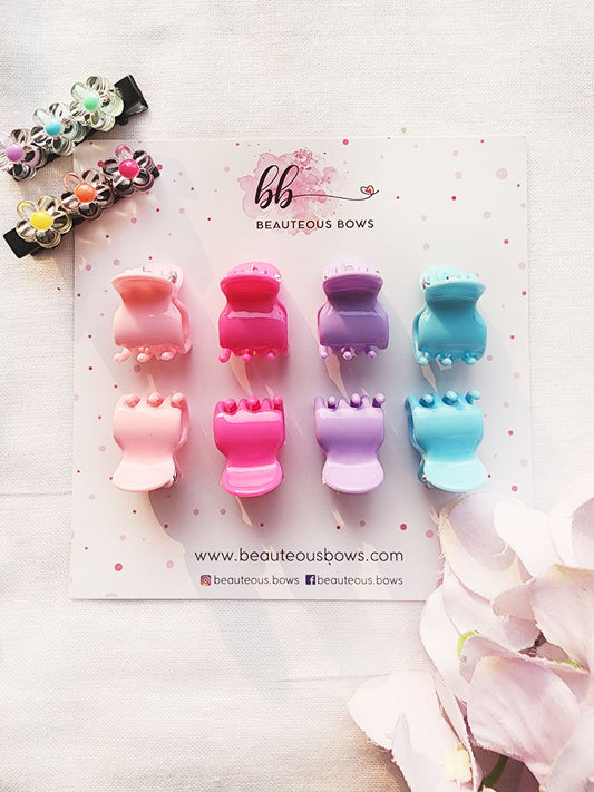 Barbie Solid Clippy Set of 8