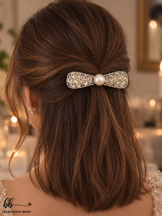Bejewelled Crystal Bow