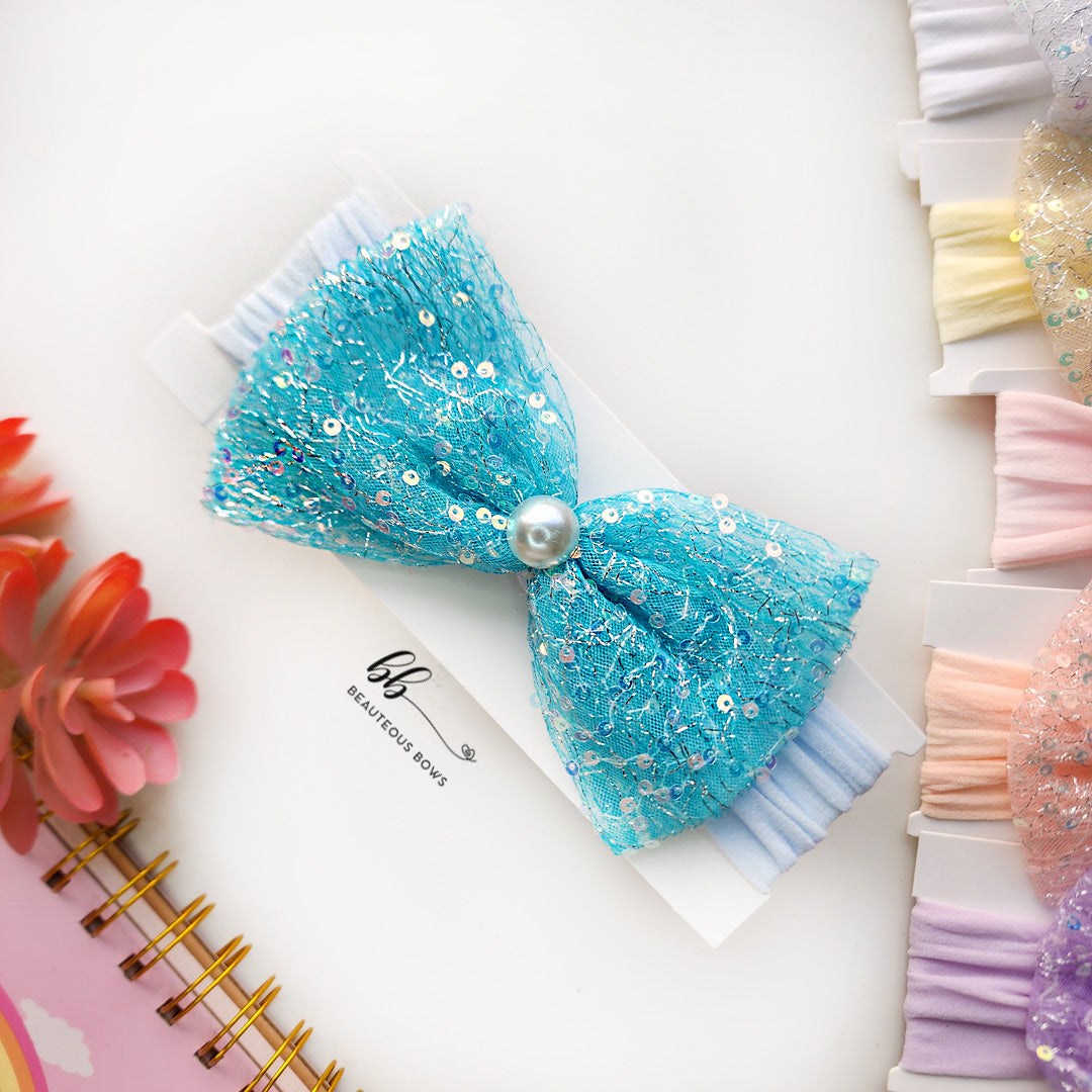 Shimmy Bow Headwrap