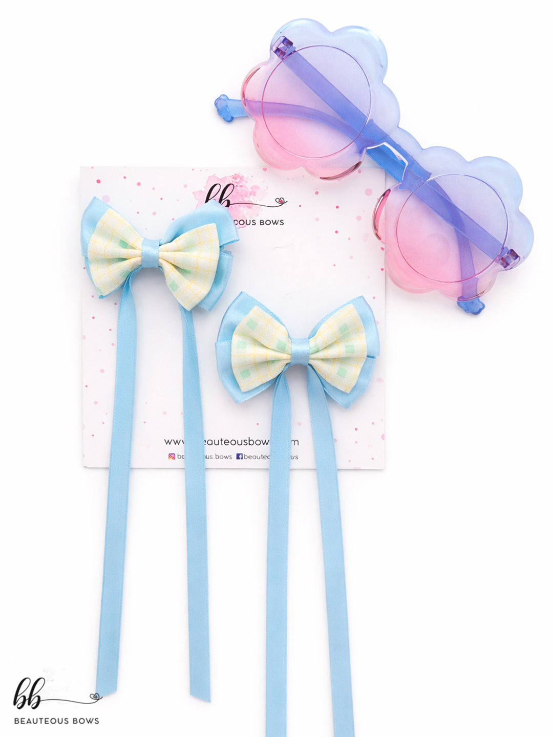 Bows & Sunglasses Combo set
