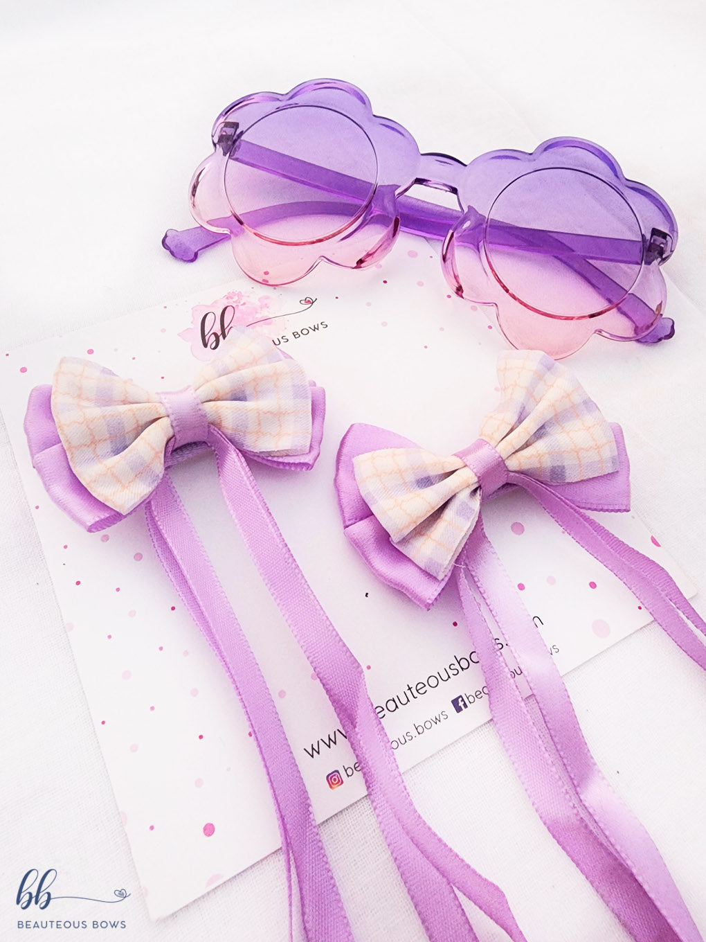 Bows & Sunglasses Combo set