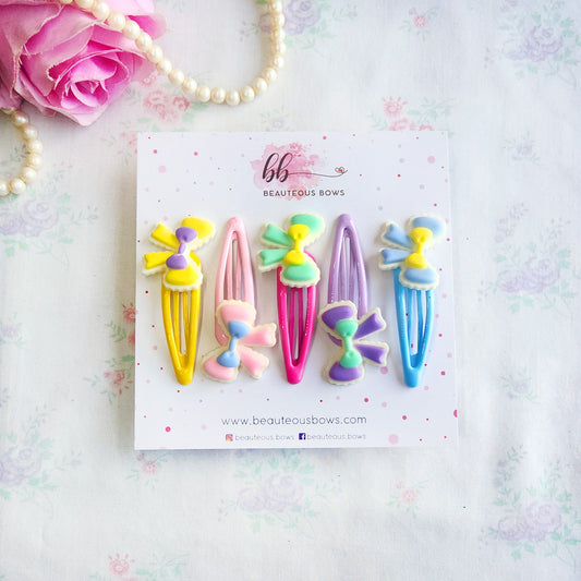 Bow Tic Tac Set of 5