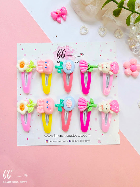 Bunny Garden Tic Tac Set