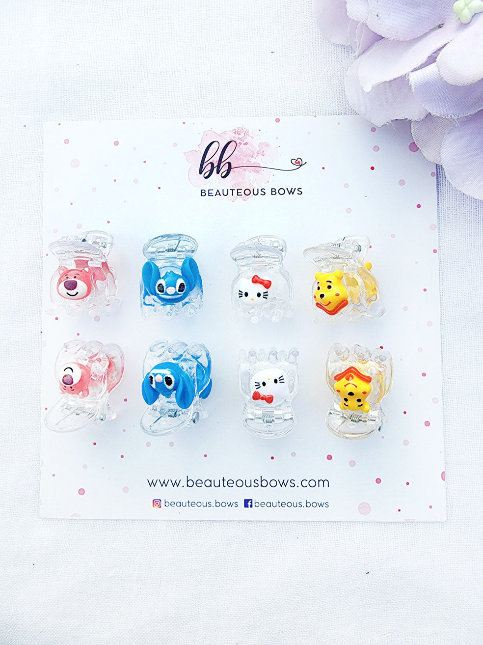 Cartoon Cuties Clippy Set of 8