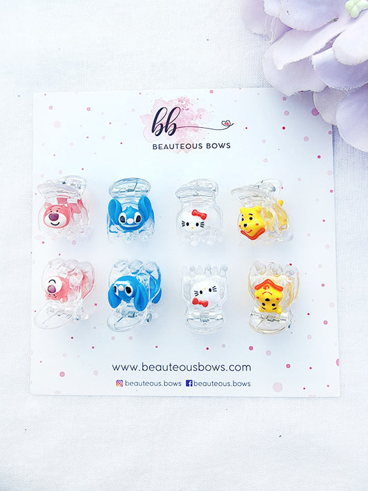 Cartoon Cuties Clippy Set of 8