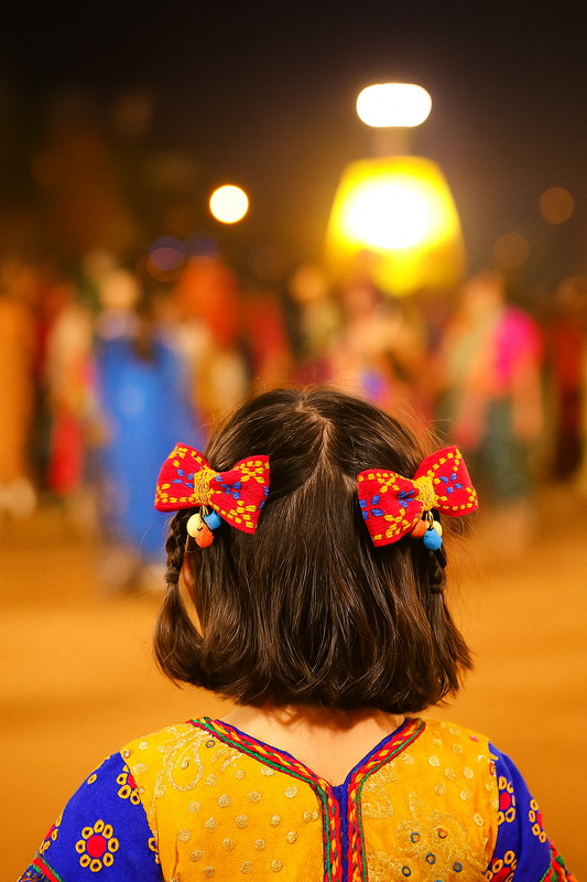 Mini Gughri Navratri Bow Set