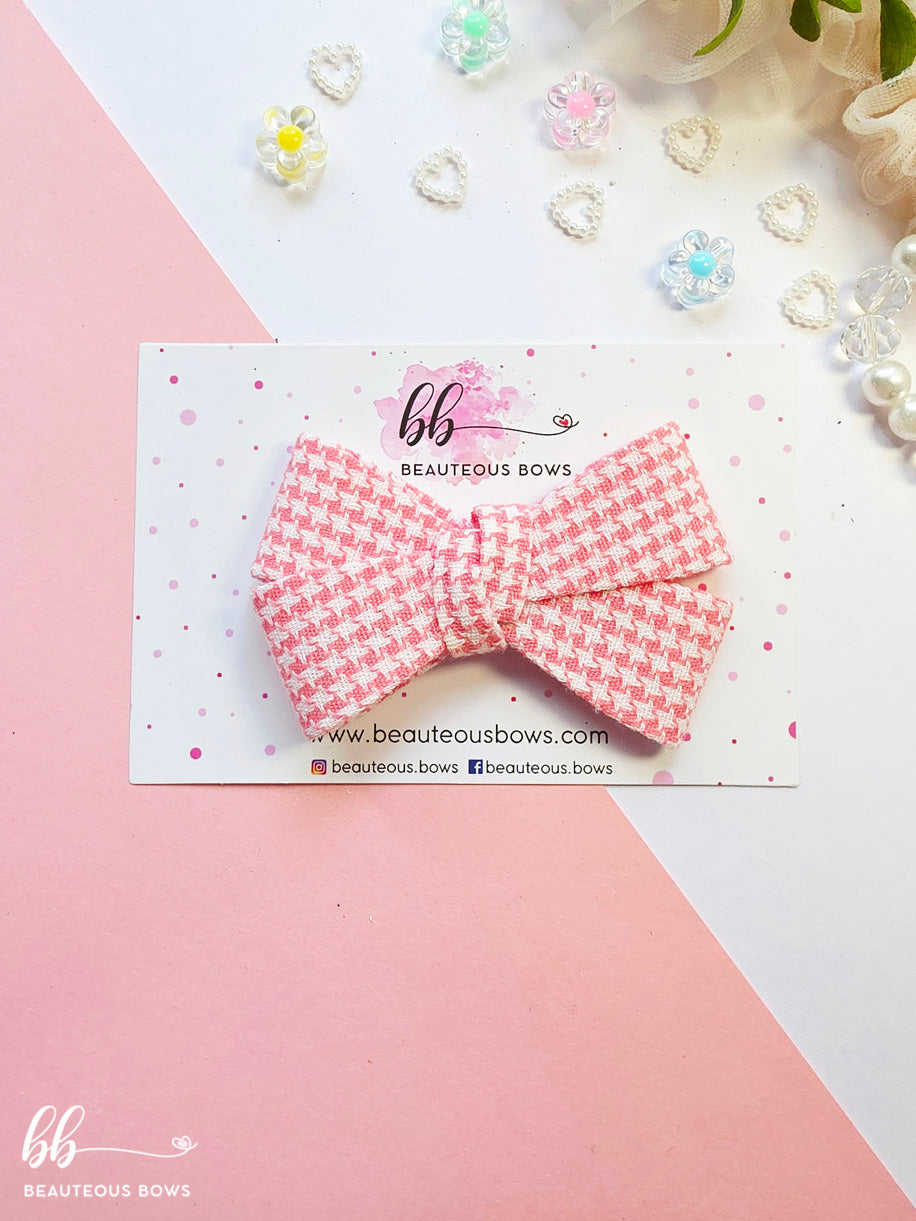 Checkered Double Bow