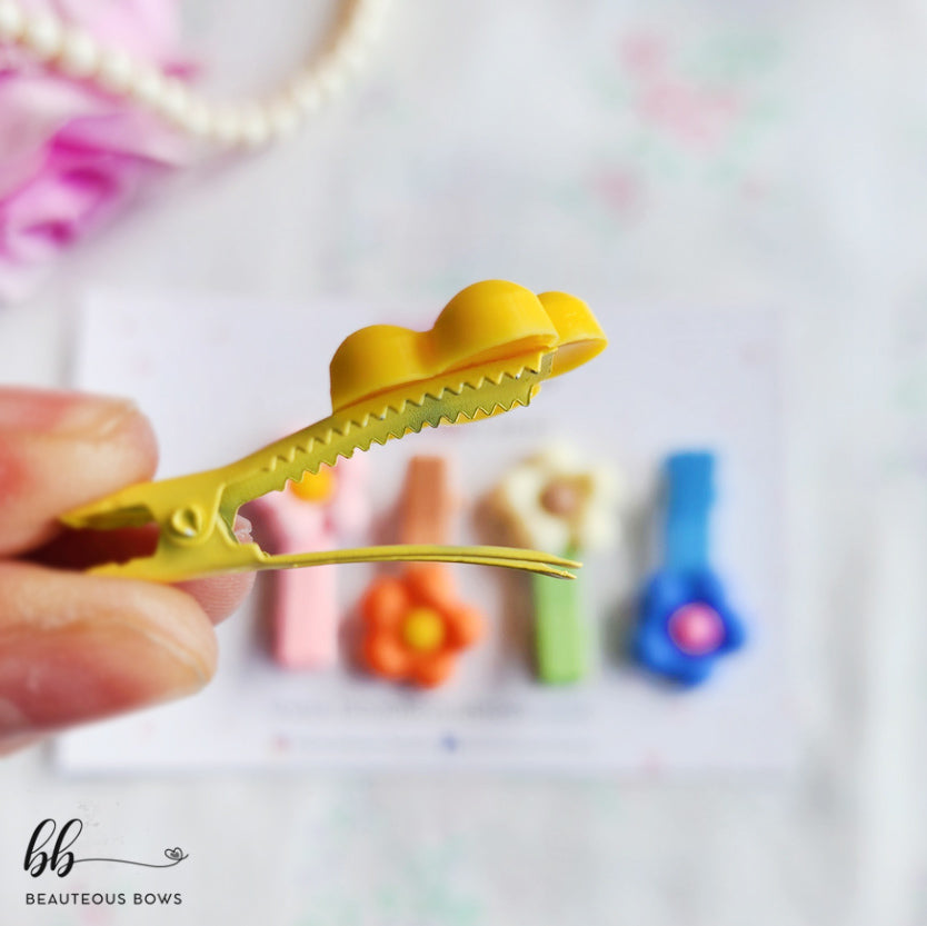 Flower Clip Set of 5