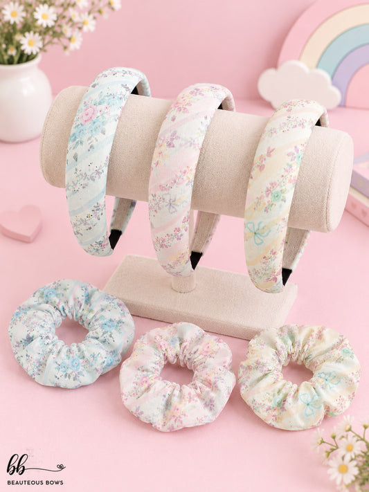 Country Charm Hairband with Scrunchie