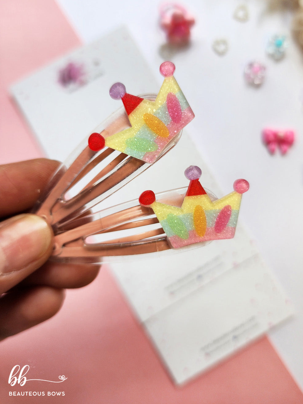 Girly Bow & Tic Tac Set