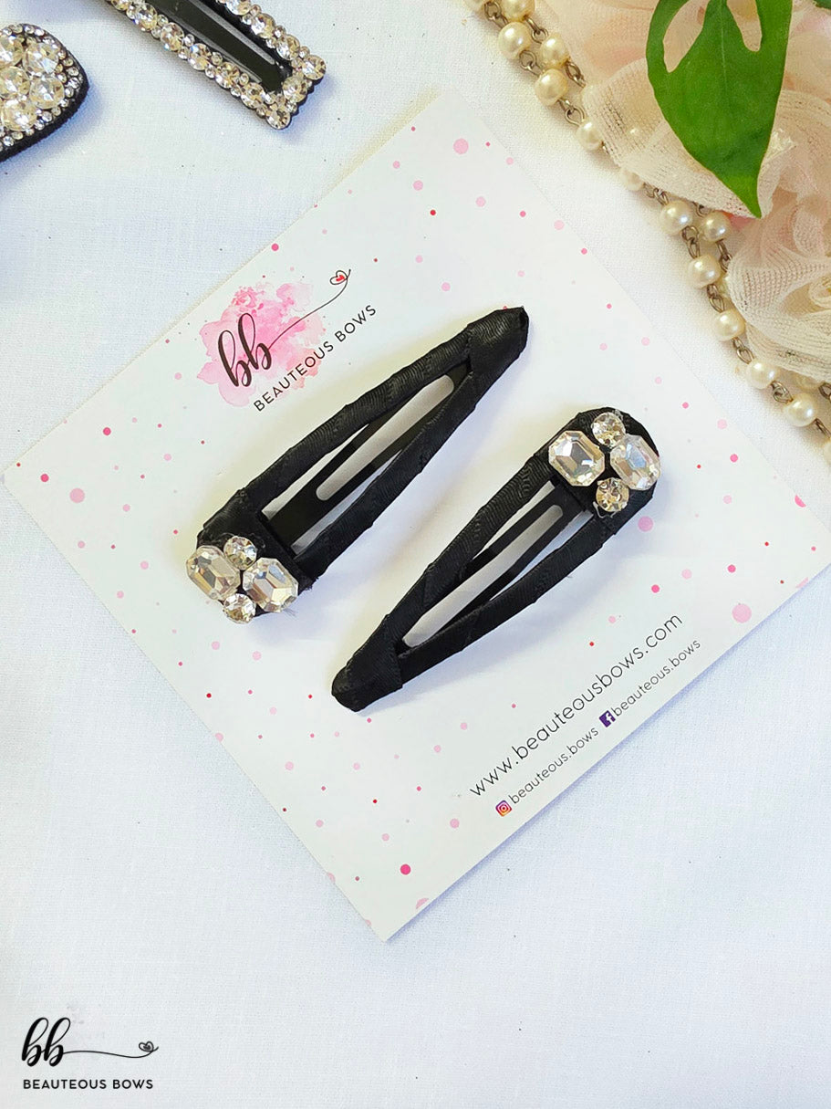 Crystal Tic Tac Clips Oval