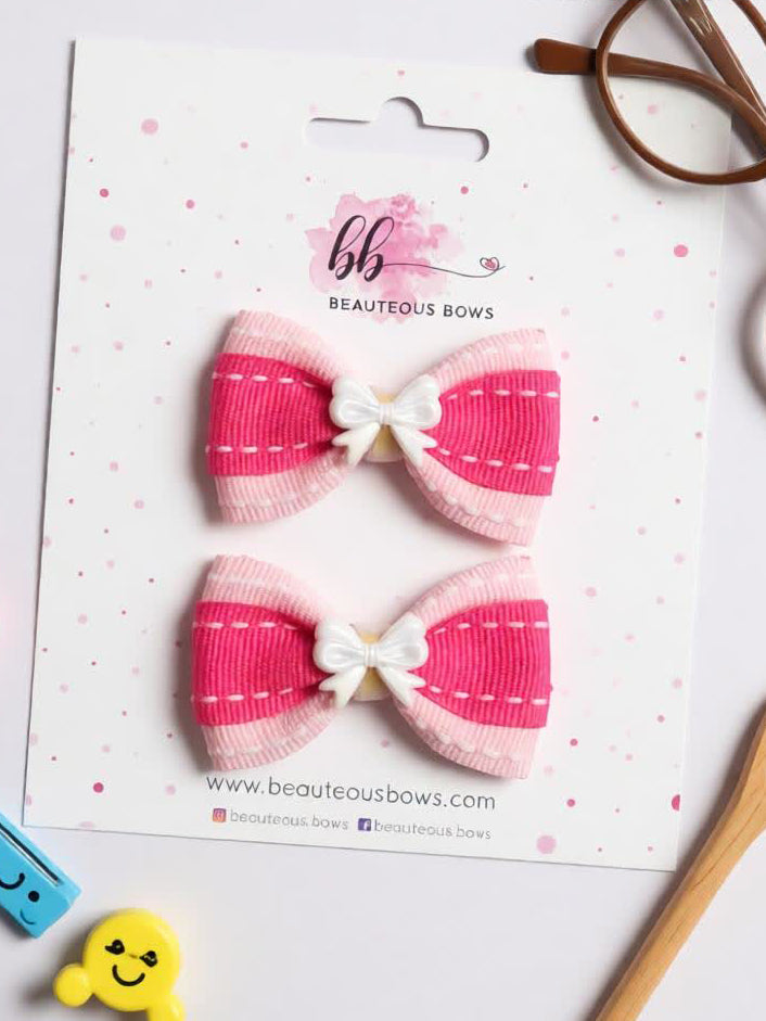 Cutie Pink Bow Set