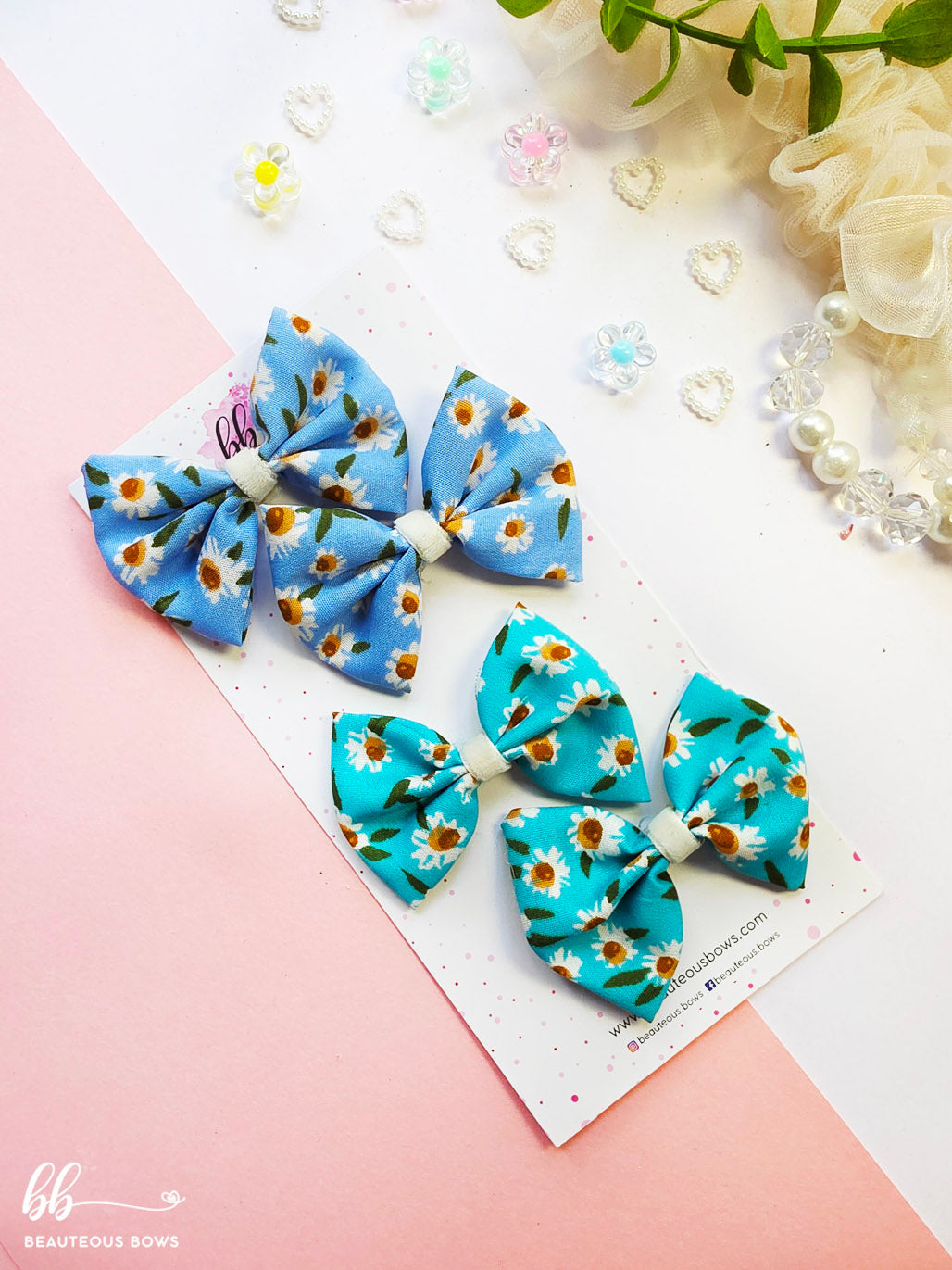 Daisy Mini Bow Set