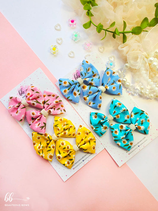 Daisy Mini Bow Set