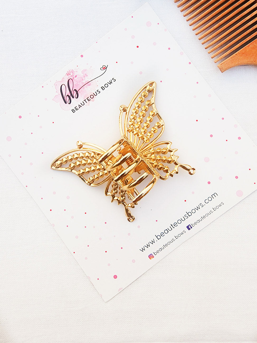 Diamond Butterfly Claw