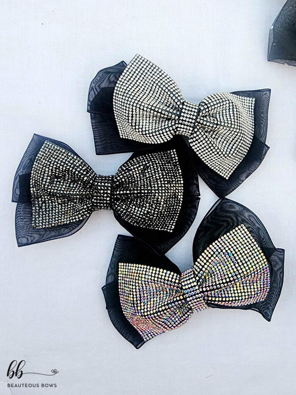 Diamond Dust Hair Bow