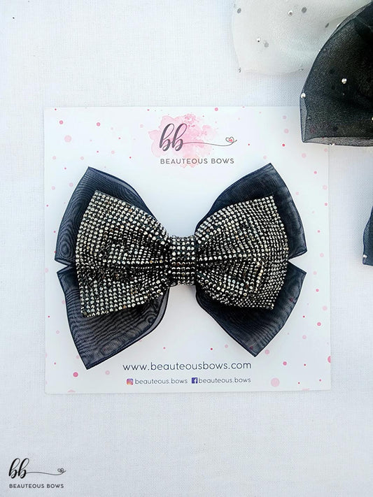 Diamond Dust Hair Bow