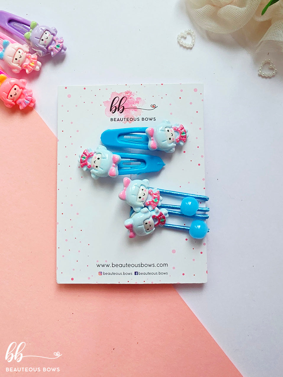 Doll Hair Tie & Tic Tac Set