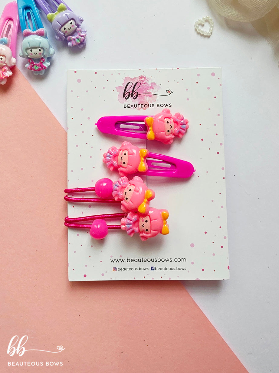 Doll Hair Tie & Tic Tac Set
